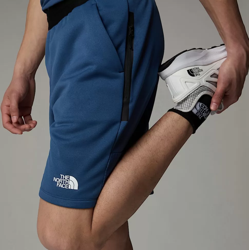 The North Face Pantalón Corto De Forro Polar Para Hombre SHADY BLUE Sale