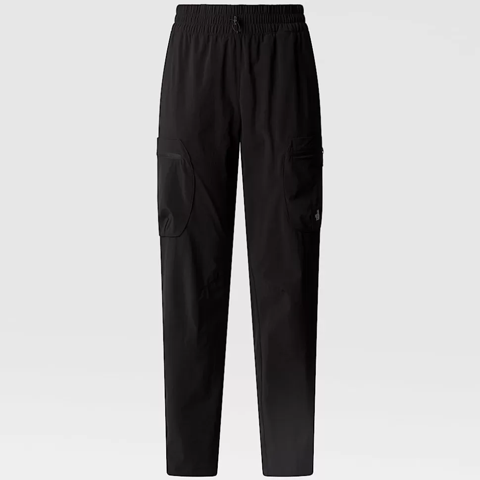 The North Face Pantalón De Chándal Plegable Recto De Corte Regular Para Mujer TNF Black Fashion