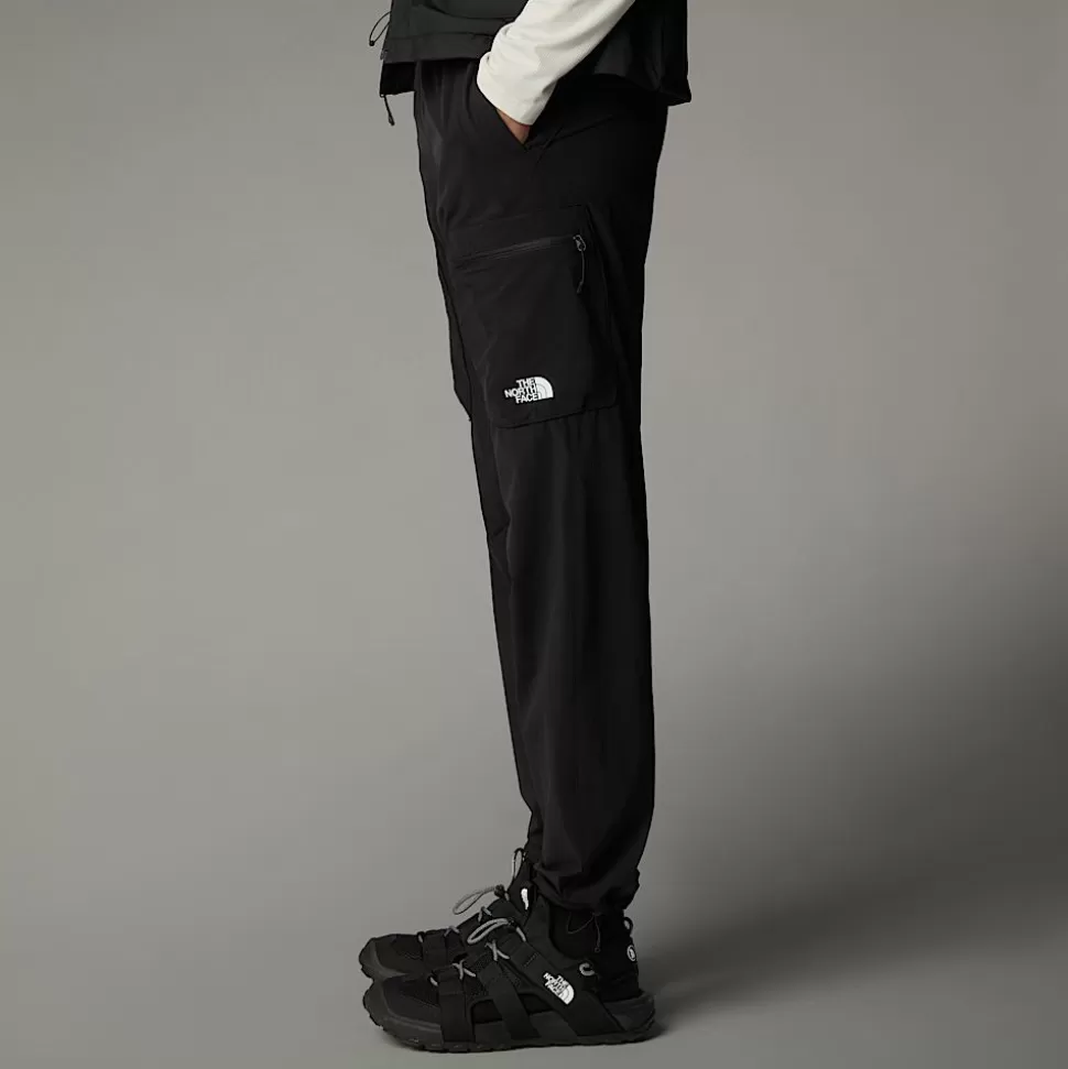 The North Face Pantalón De Chándal Plegable Recto De Corte Regular Para Mujer TNF Black Fashion
