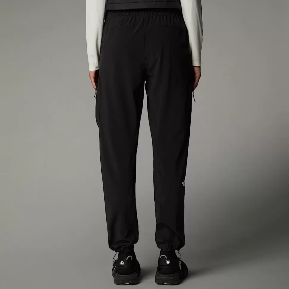 The North Face Pantalón De Chándal Plegable Recto De Corte Regular Para Mujer TNF Black Fashion
