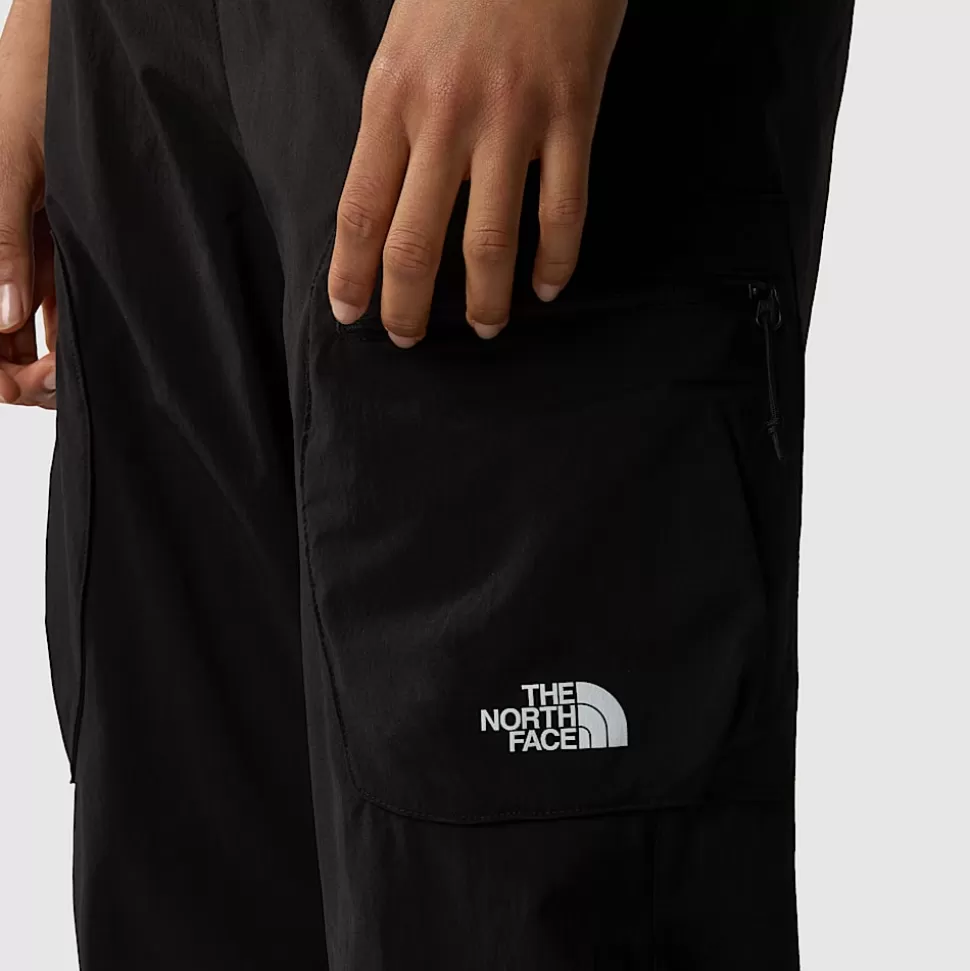 The North Face Pantalón De Chándal Plegable Recto De Corte Regular Para Mujer TNF Black Fashion