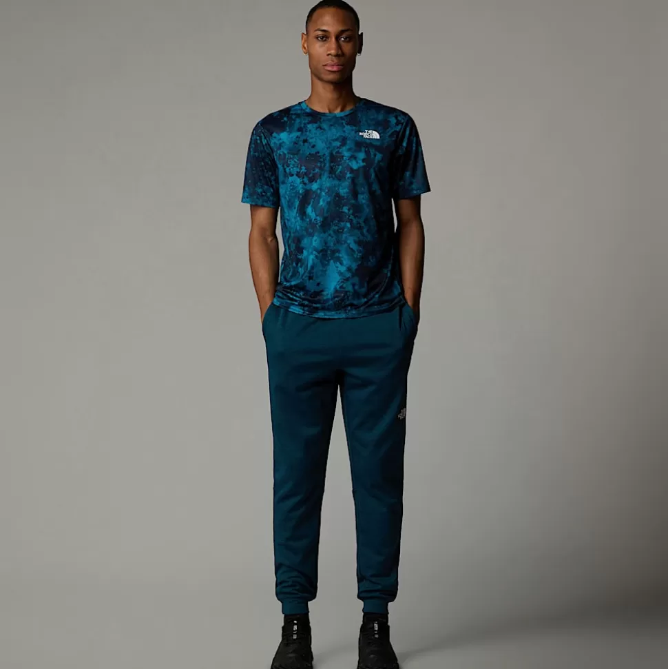 The North Face Pantalón De Chándal Polar Reaxion Para Hombre Midnight Petrol Dark Heather Clearance