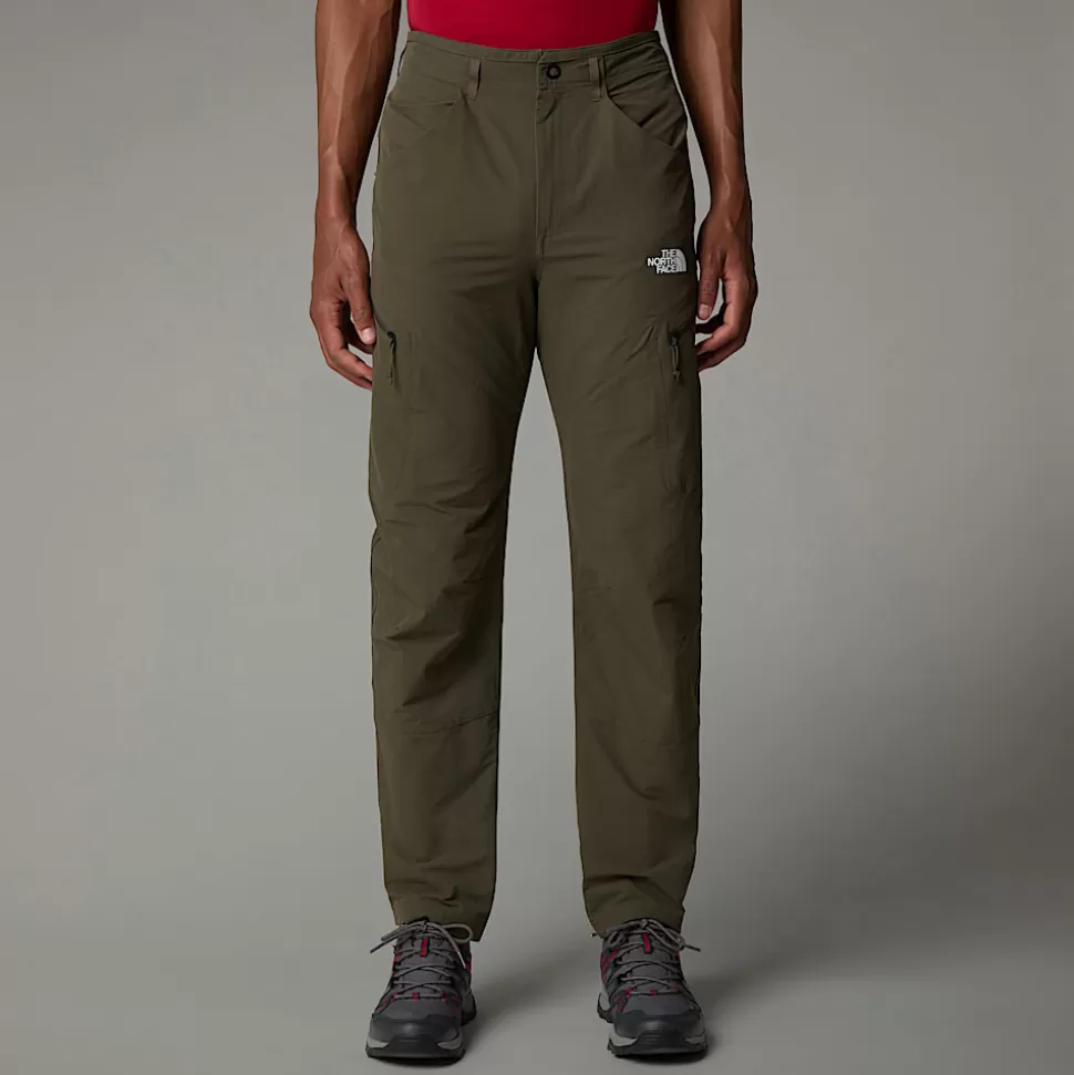The North Face Pantalón De Corte Regular Tapered Exploration Para Hombre New Taupe Green-NPF Outlet