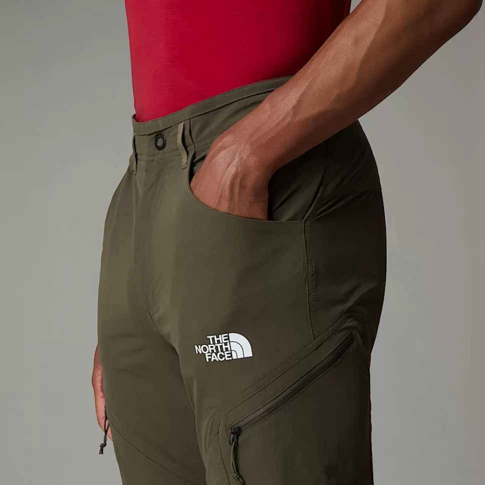 The North Face Pantalón De Corte Regular Tapered Exploration Para Hombre New Taupe Green-NPF Outlet
