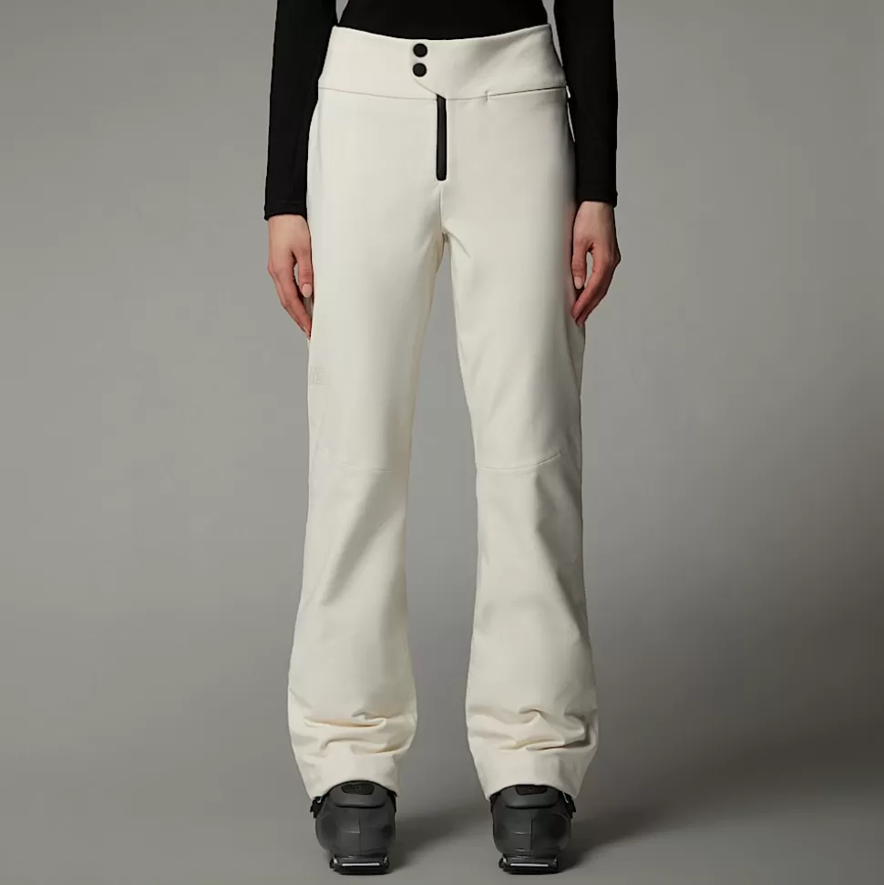 The North Face Pantalón De Esquí Snoga Para Mujer White Dune Outlet