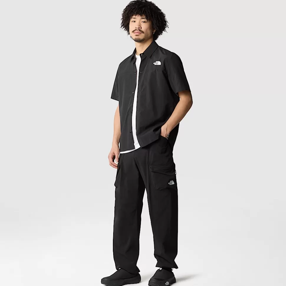 The North Face Pantalón Holgado Plegable Para Hombre TNF Black Shop