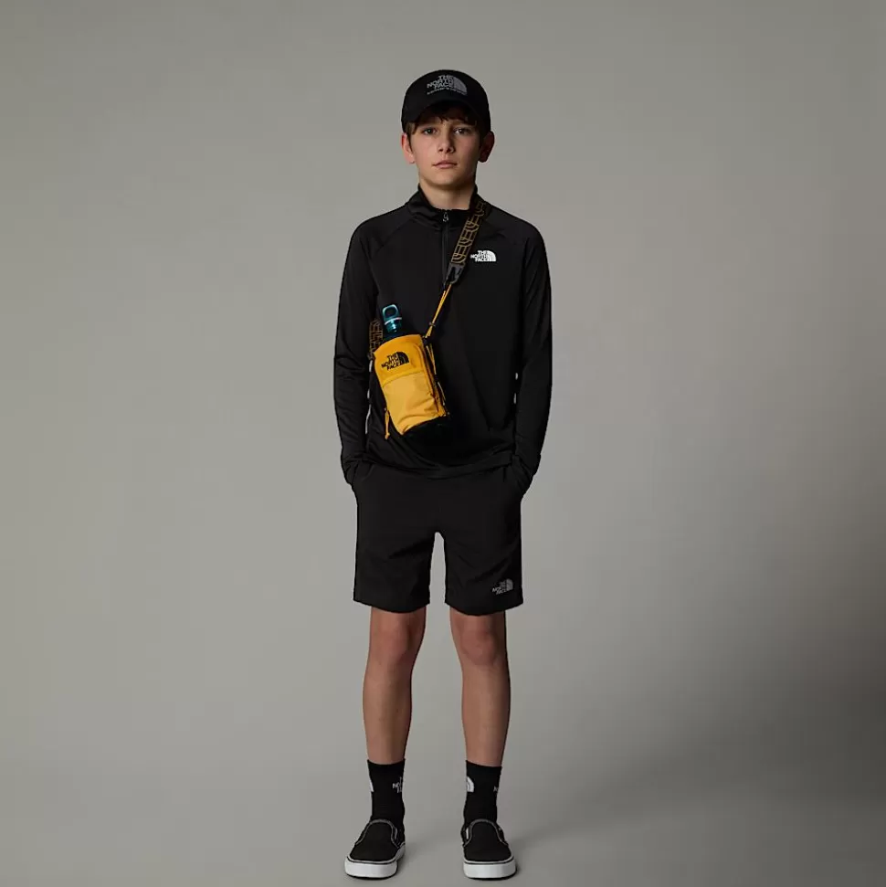 The North Face PANTALONES CORTOS REACTOR PARA NIÑO TNF Black-Asphalt Grey Online