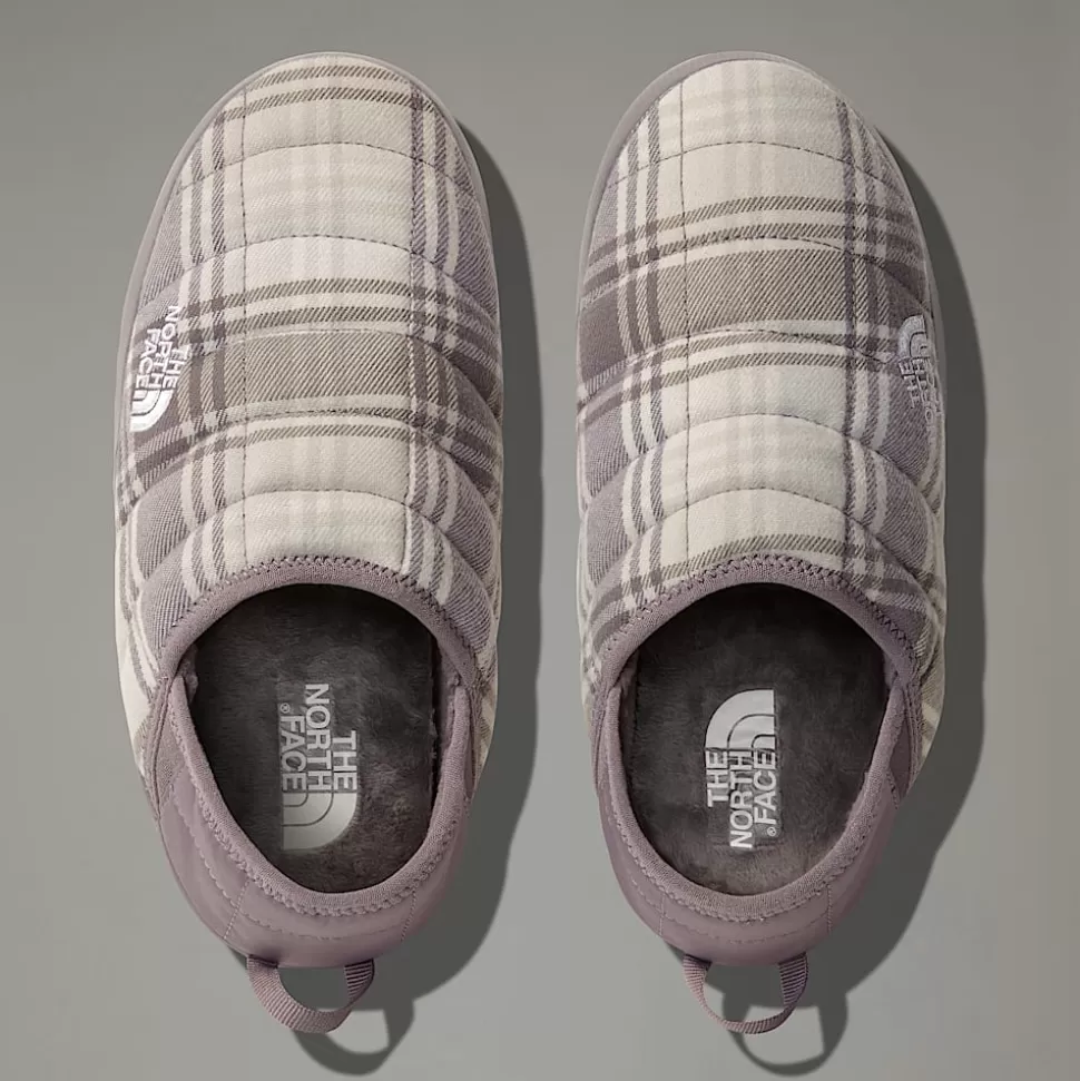 The North Face Pantuflas ThermoBall™ V Traction Novelty Para Mujer LUNAR STONE YARN DYE PLAID/LUNAR STONE Outlet
