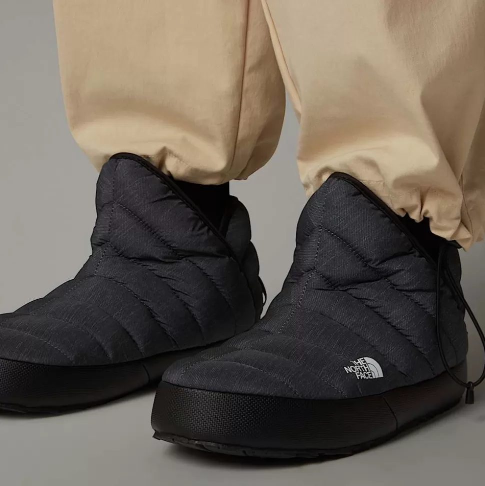 The North Face Pantuflas Tipo Botín Thermoball™ Traction Para Hombre PHANTOM GREY HEATHER PRINT/TNF BLACK Best