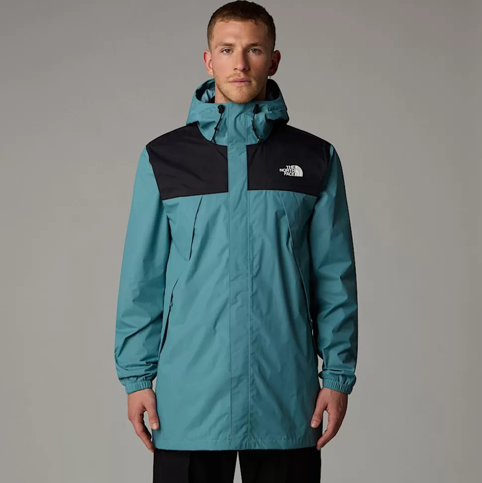 The North Face Parka Antora Para Hombre Algae Blue-TNF Black Cheap