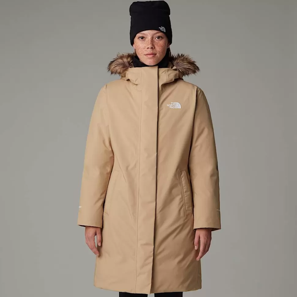 The North Face Parka Arctic Para Mujer Khaki Stone Flash Sale