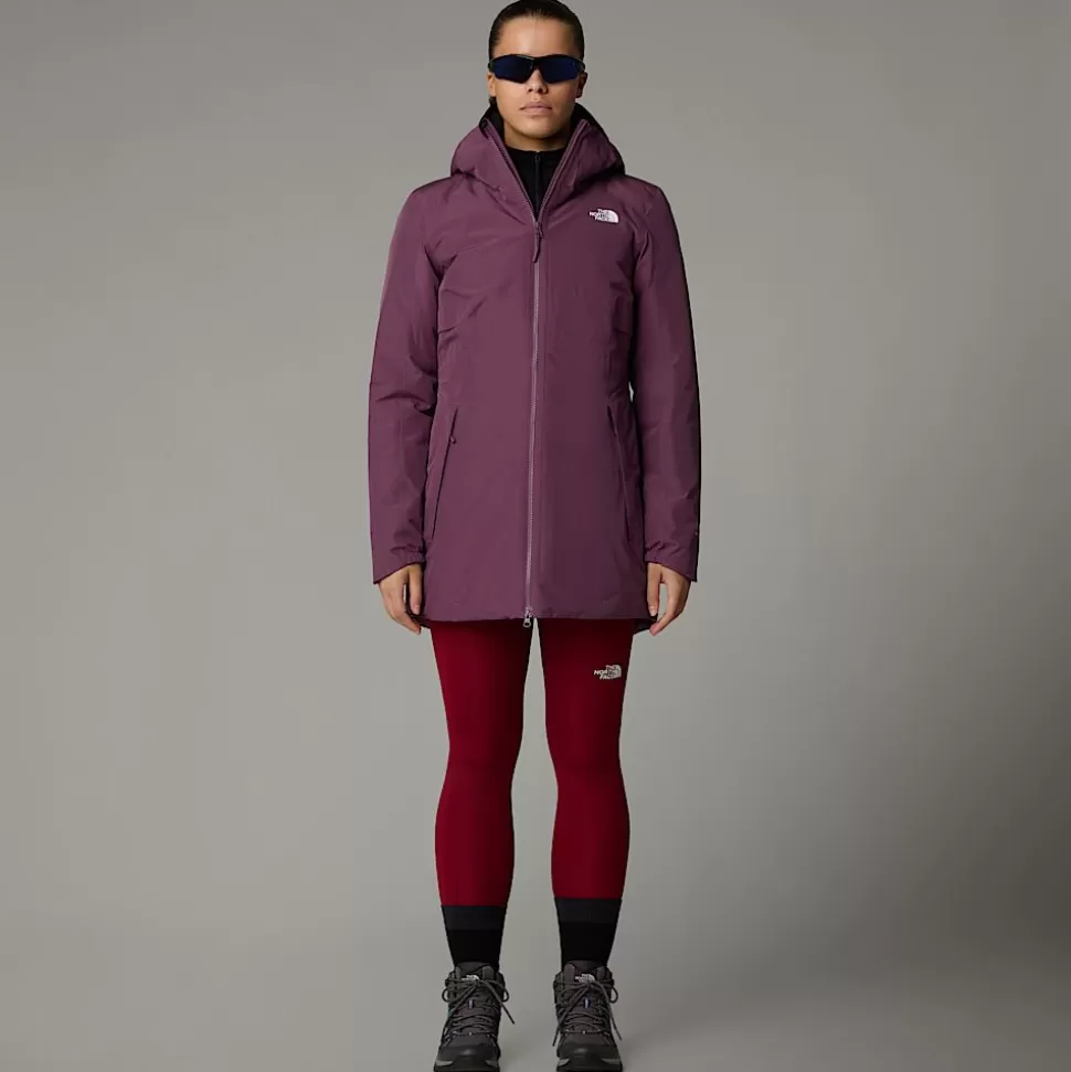 The North Face Parka Con Aislamiento Hikesteller Para Mujer Midnight Mauve Fashion