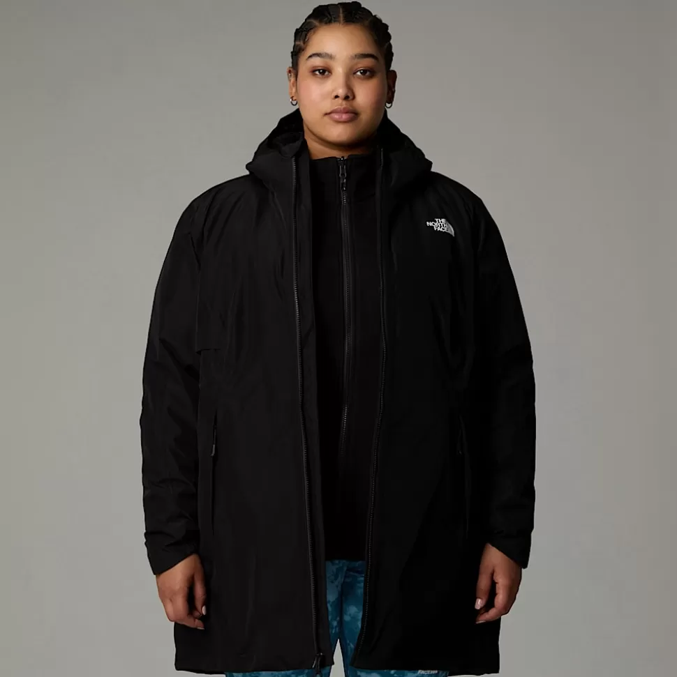 The North Face Parka Con Aislamiento Térmico Hikesteller De Talla Grande Para Mujer TNF Black-NPF Sale