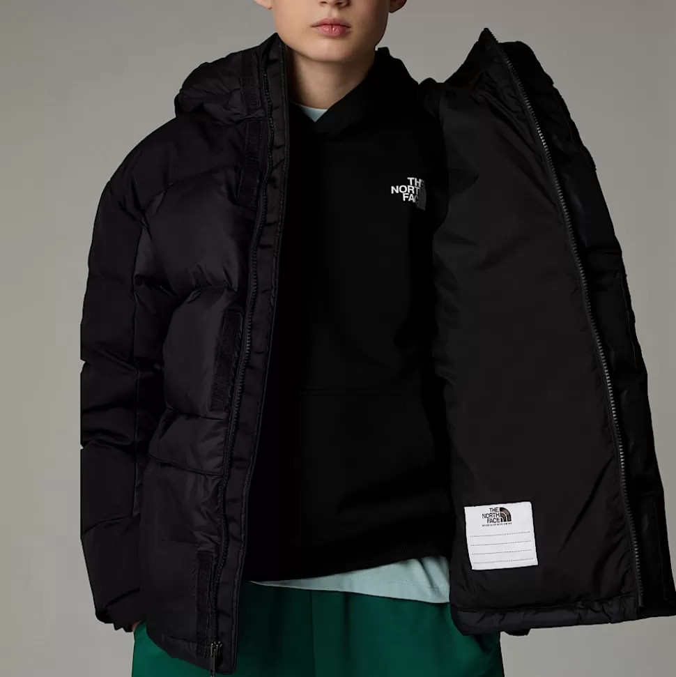 The North Face Parka Corta De Plumón Himalayan Para Jóvenes TNF Black Shop