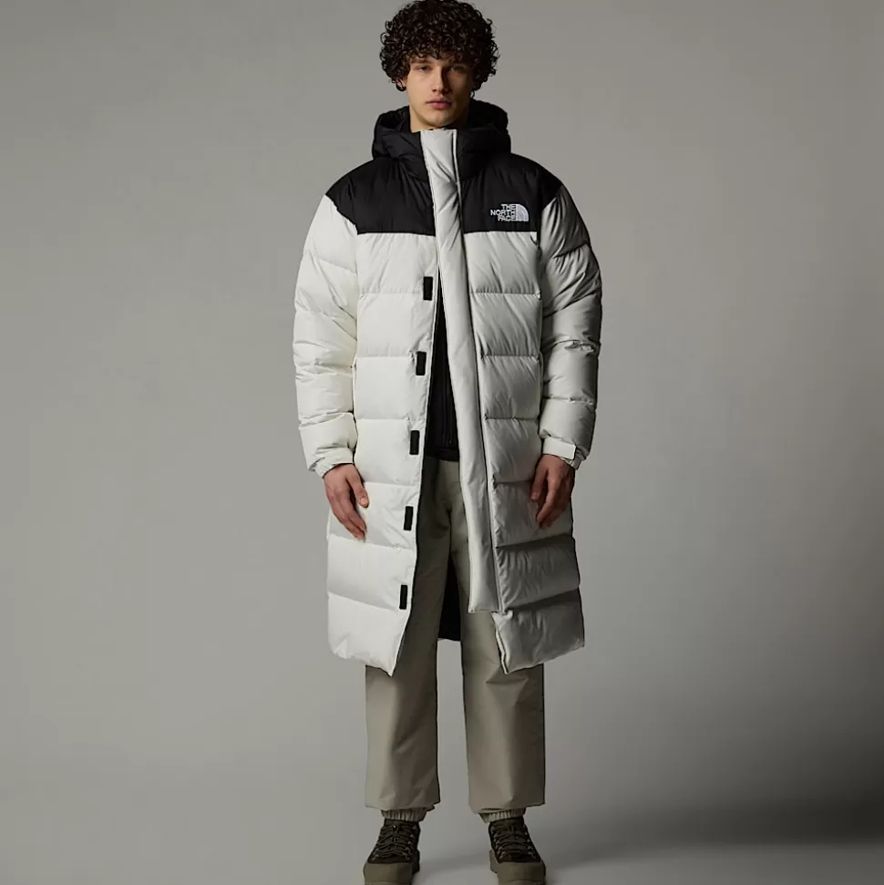 The North Face Parka Nuptse Para Hombre White Dune-TNF Black Fashion