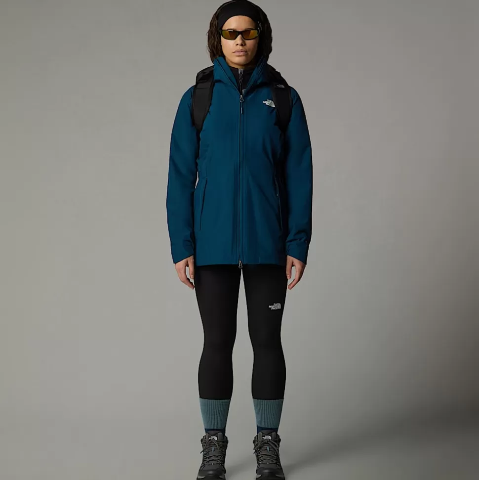 The North Face Parka Shell Hikesteller Para Mujer Midnight Petrol New