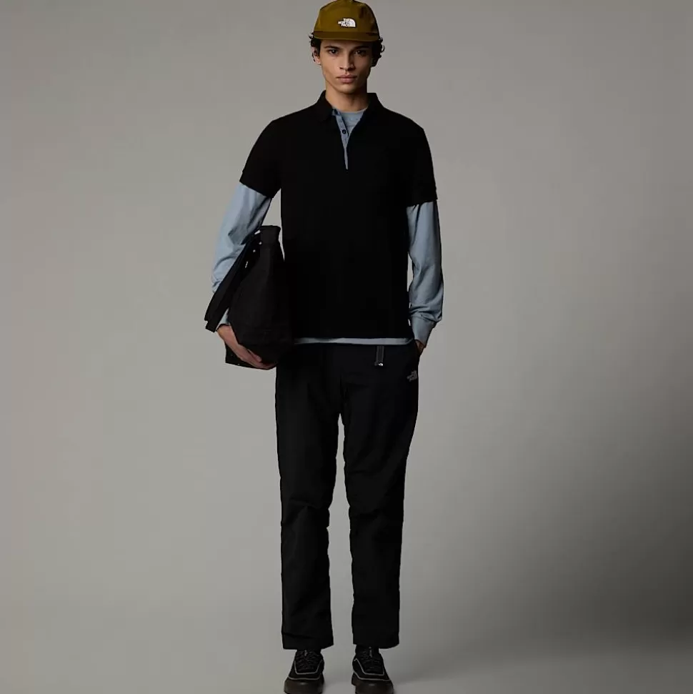 The North Face Polo De Piqué De Calidad Suprema Para Hombre TNF Black Flash Sale