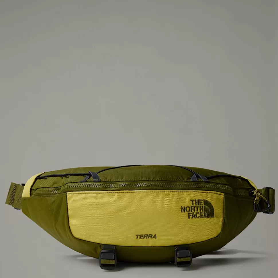 The North Face Riñonera Terra De 6 Litros Forest Olive-Yellow Silt-NPF Cheap