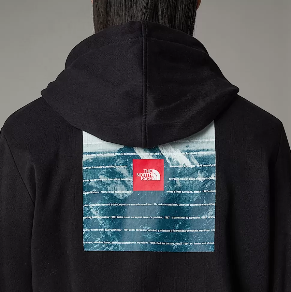 The North Face Sudadera Con Capucha Con Estampado Gráfico Expedition System Para Hombre TNF Black Best