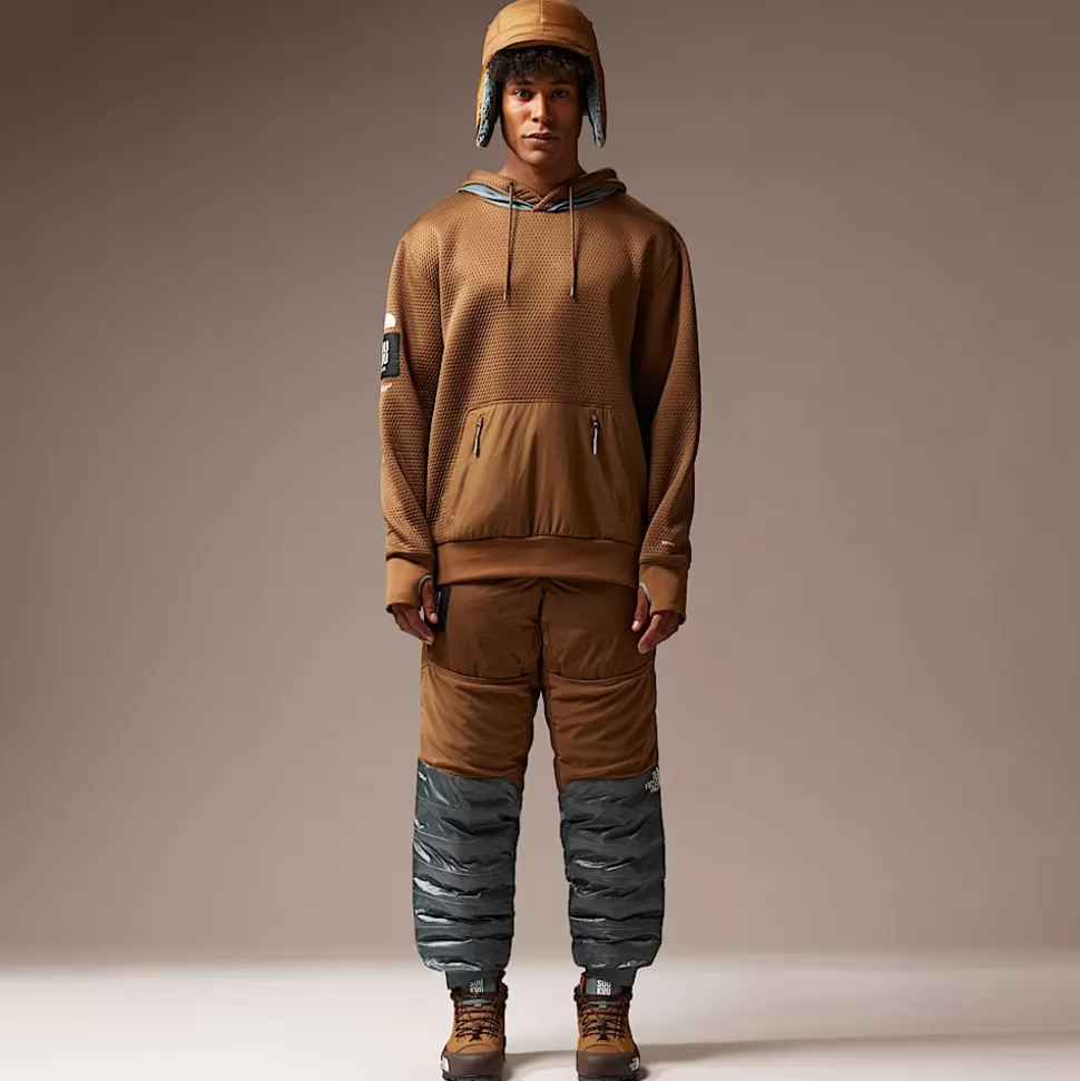 The North Face Sudadera Con Capucha Doble DotKnit X Undercover Soukuu Sepia Brown-Concrete Grey Best