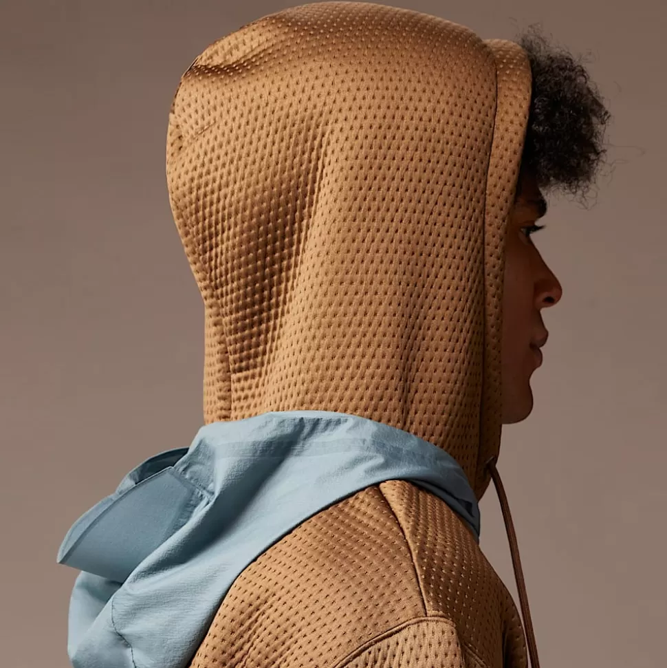 The North Face Sudadera Con Capucha Doble DotKnit X Undercover Soukuu Sepia Brown-Concrete Grey Best