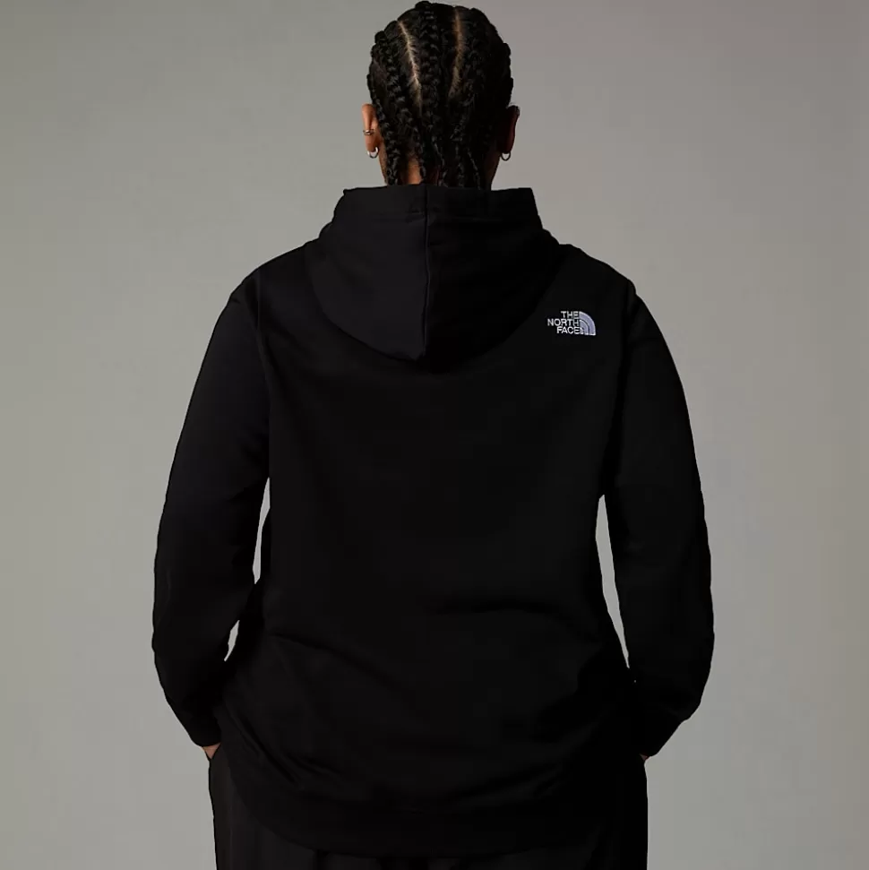 The North Face Sudadera Con Capucha Drew Peak De Talla Grande Para Mujer TNF Black Outlet