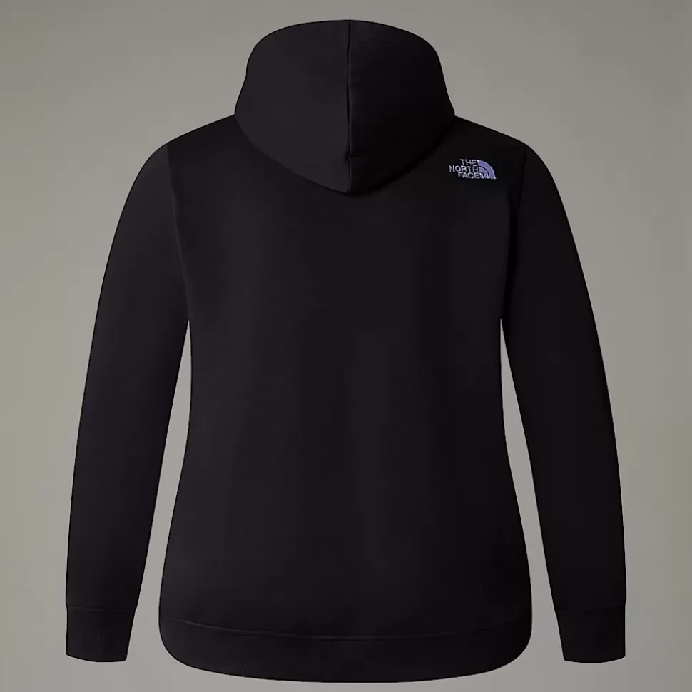 The North Face Sudadera Con Capucha Drew Peak De Talla Grande Para Mujer TNF Black Outlet