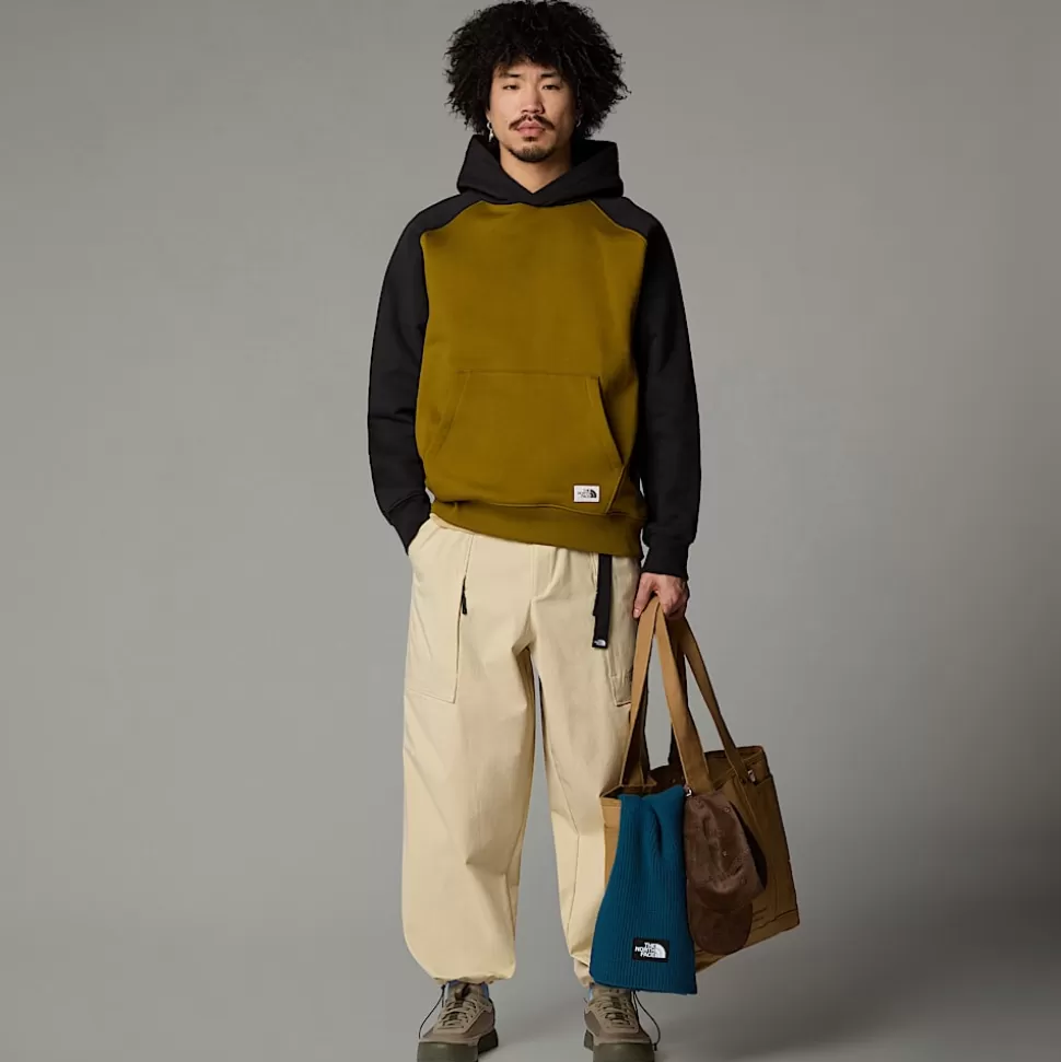The North Face Sudadera Con Capucha Heritage Para Hombre Moss Green-TNF Black Cheap