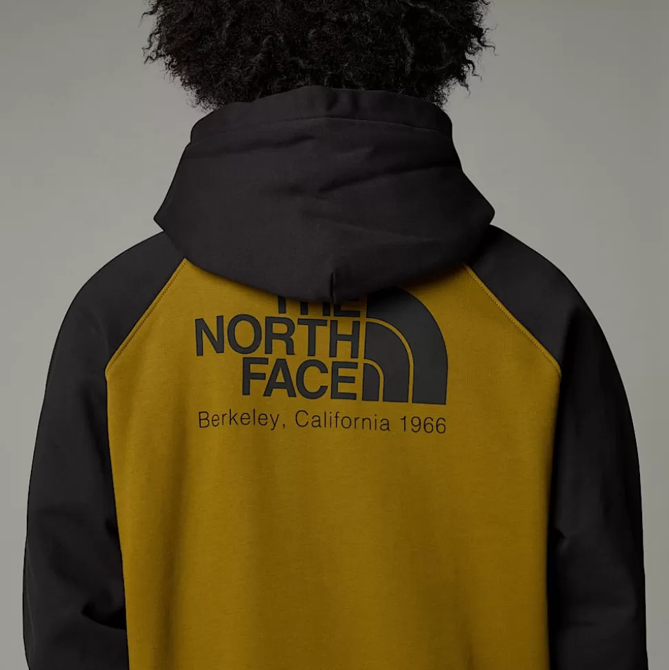 The North Face Sudadera Con Capucha Heritage Para Hombre Moss Green-TNF Black Cheap