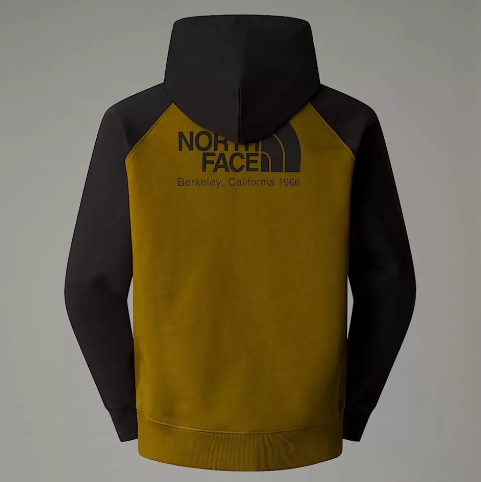 The North Face Sudadera Con Capucha Heritage Para Hombre Moss Green-TNF Black Cheap