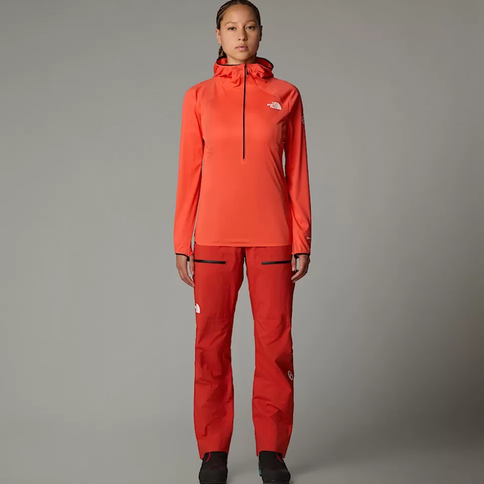 The North Face Sudadera Con Capucha Summit Direct Sun Para Mujer Radiant Orange Cheap