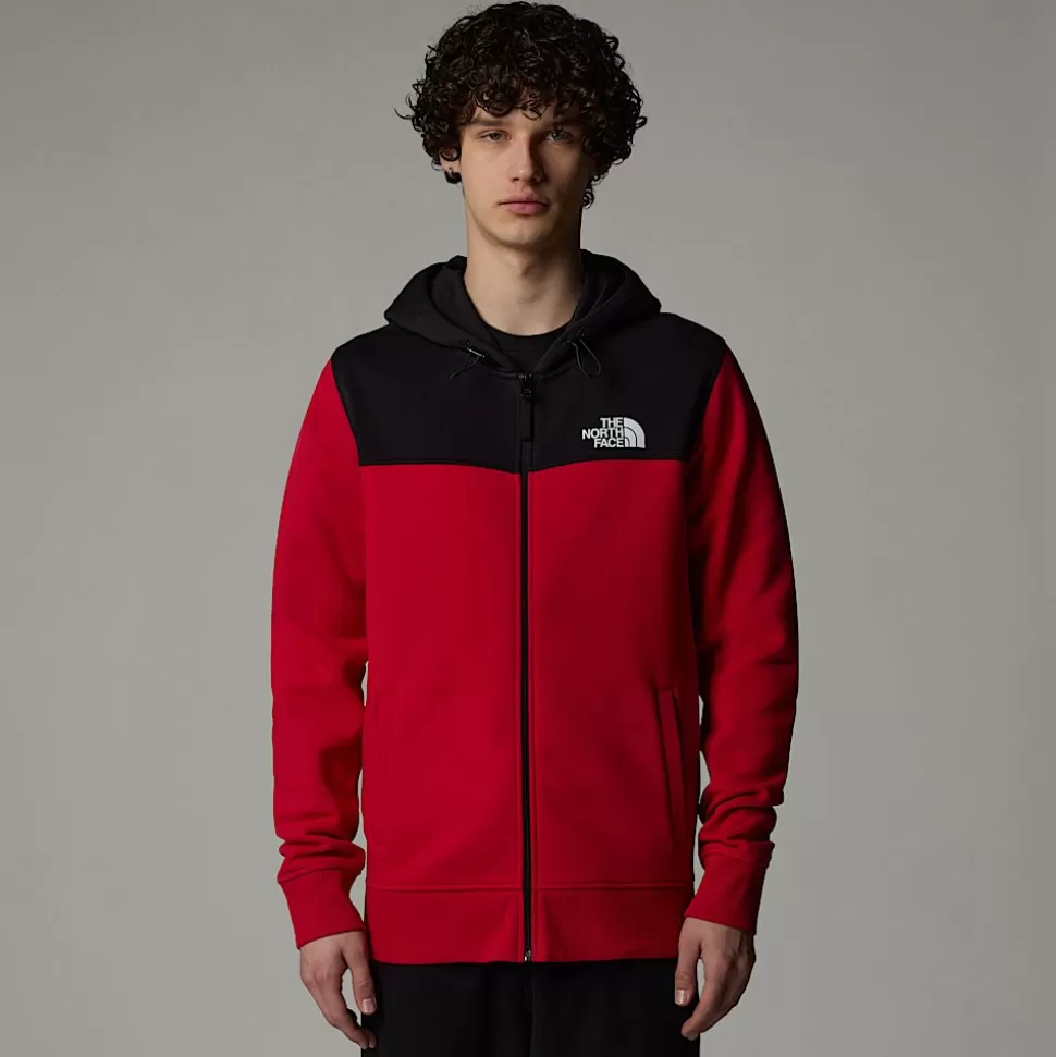 The North Face Sudadera Con Capucha Y Cremallera Integral Icons Para Hombre TNF Red-TNF Black Cheap