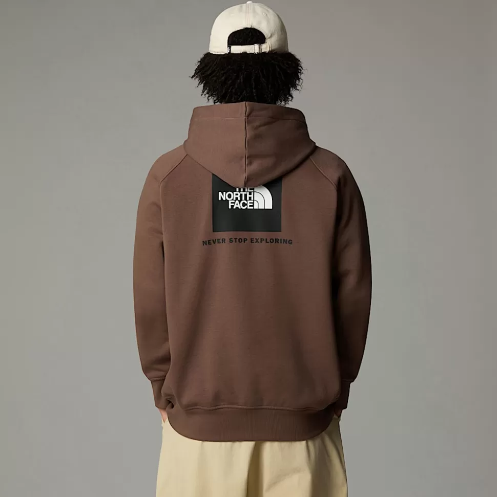 The North Face Sudadera Con Capucha Y Manga Raglán Redbox Para Hombre Smokey Brown Online
