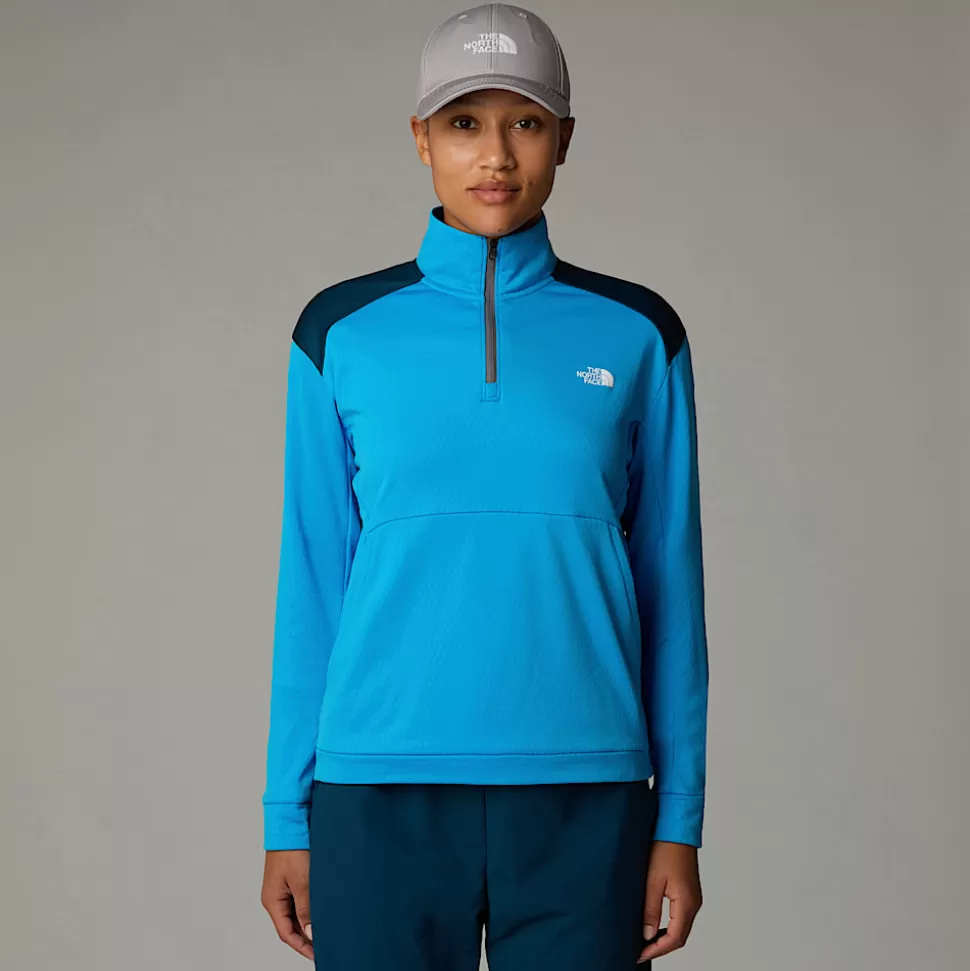The North Face Sudadera Con Cremallera De 1/4 Kikash Para Mujer Belay Blue Best