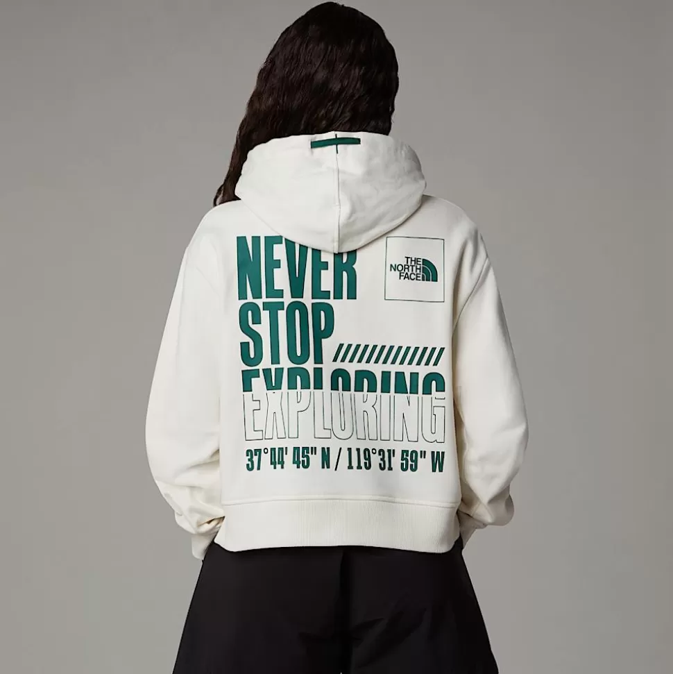 The North Face Sudadera Corta Con Capucha Coordinates Para Mujer White Dune Store
