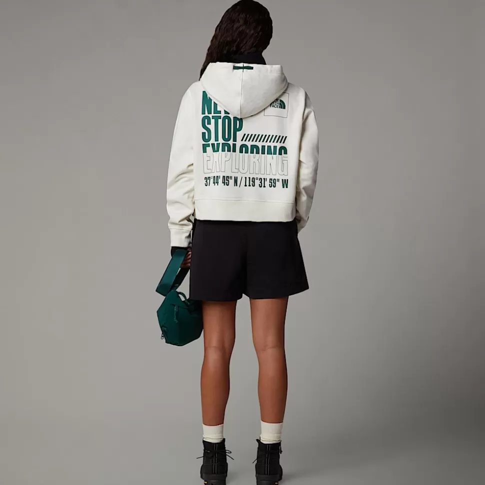 The North Face Sudadera Corta Con Capucha Coordinates Para Mujer White Dune Store