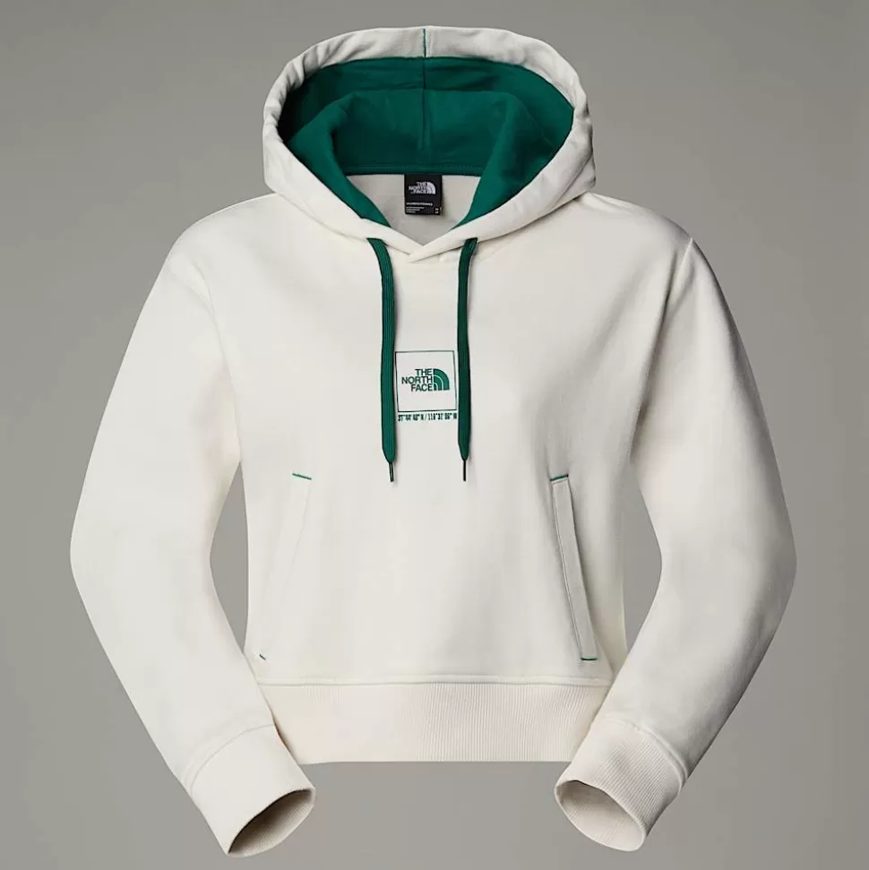 The North Face Sudadera Corta Con Capucha Coordinates Para Mujer White Dune Store