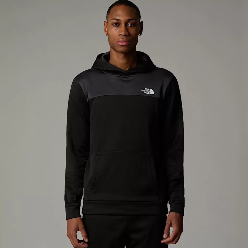 The North Face Sudadera Polar Con Capucha Reaxion Para Hombre TNF Black-Asphalt Grey Best