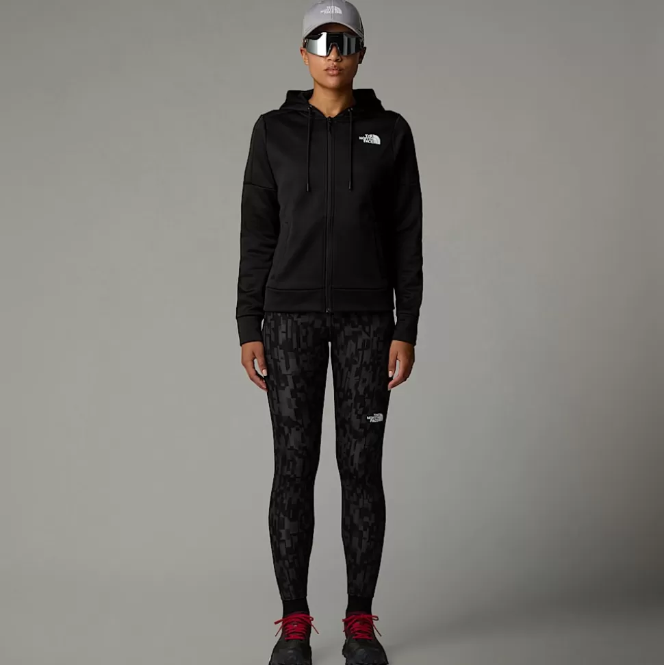 The North Face Sudadera Polar Con Capucha Y Cremallera Integral Reaxion Para Mujer TNF Black-NPF Outlet