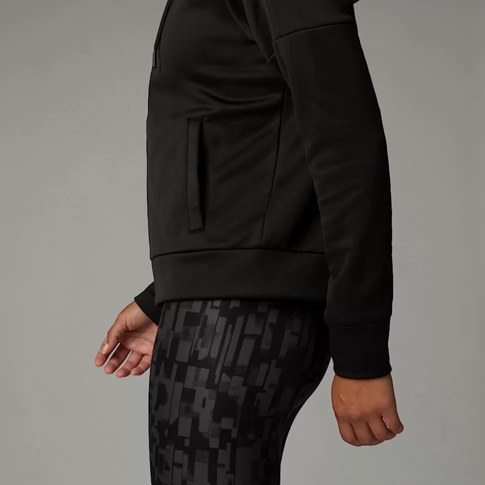 The North Face Sudadera Polar Con Capucha Y Cremallera Integral Reaxion Para Mujer TNF Black-NPF Outlet