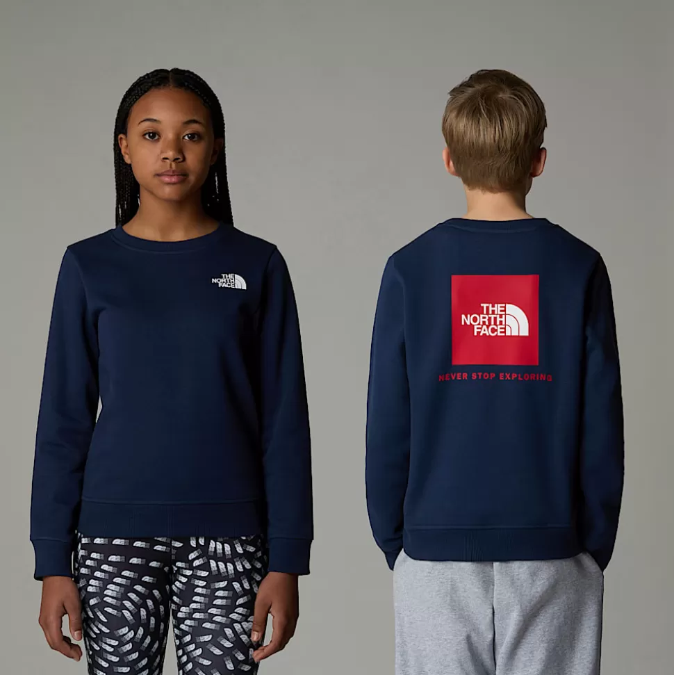 The North Face Sudadera Redbox Para Jóvenes Summit Navy Best