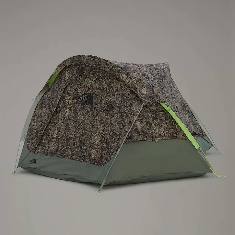 The North Face Tienda De Campaña Homestead Domey De 3 Plazas Rose Dawn Lichen LRG Print-Agave Green Outlet