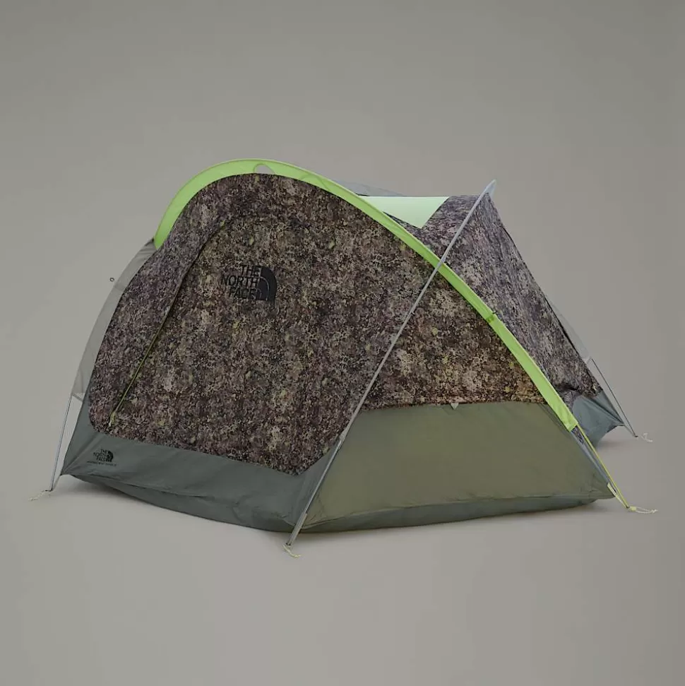 The North Face Tienda De Campaña Homestead Domey De 3 Plazas Rose Dawn Lichen LRG Print-Agave Green Outlet