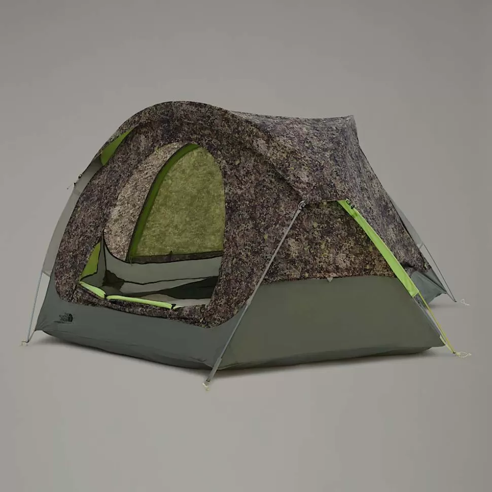 The North Face Tienda De Campaña Homestead Domey De 3 Plazas Rose Dawn Lichen LRG Print-Agave Green Outlet