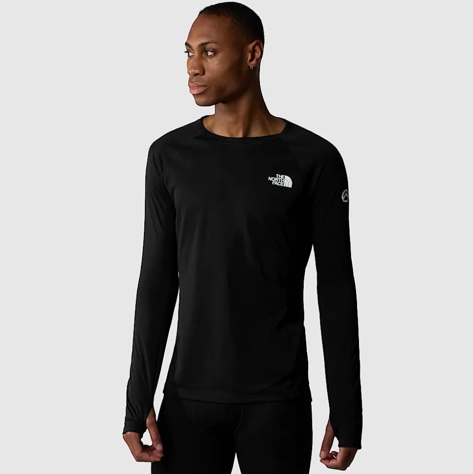 The North Face Top De Manga Larga Summit Pro 120 Para Hombre TNF Black Shop