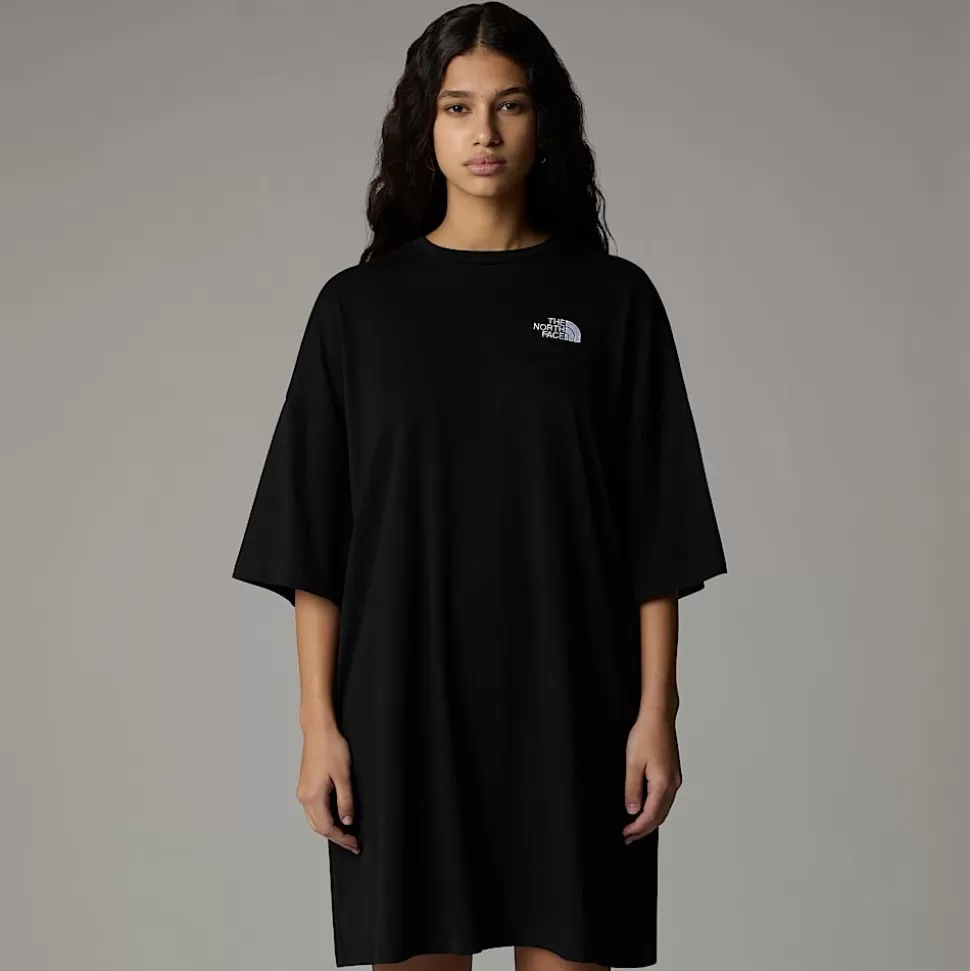 The North Face Vestido Camisero Simple Dome Para Mujer TNF Black Sale