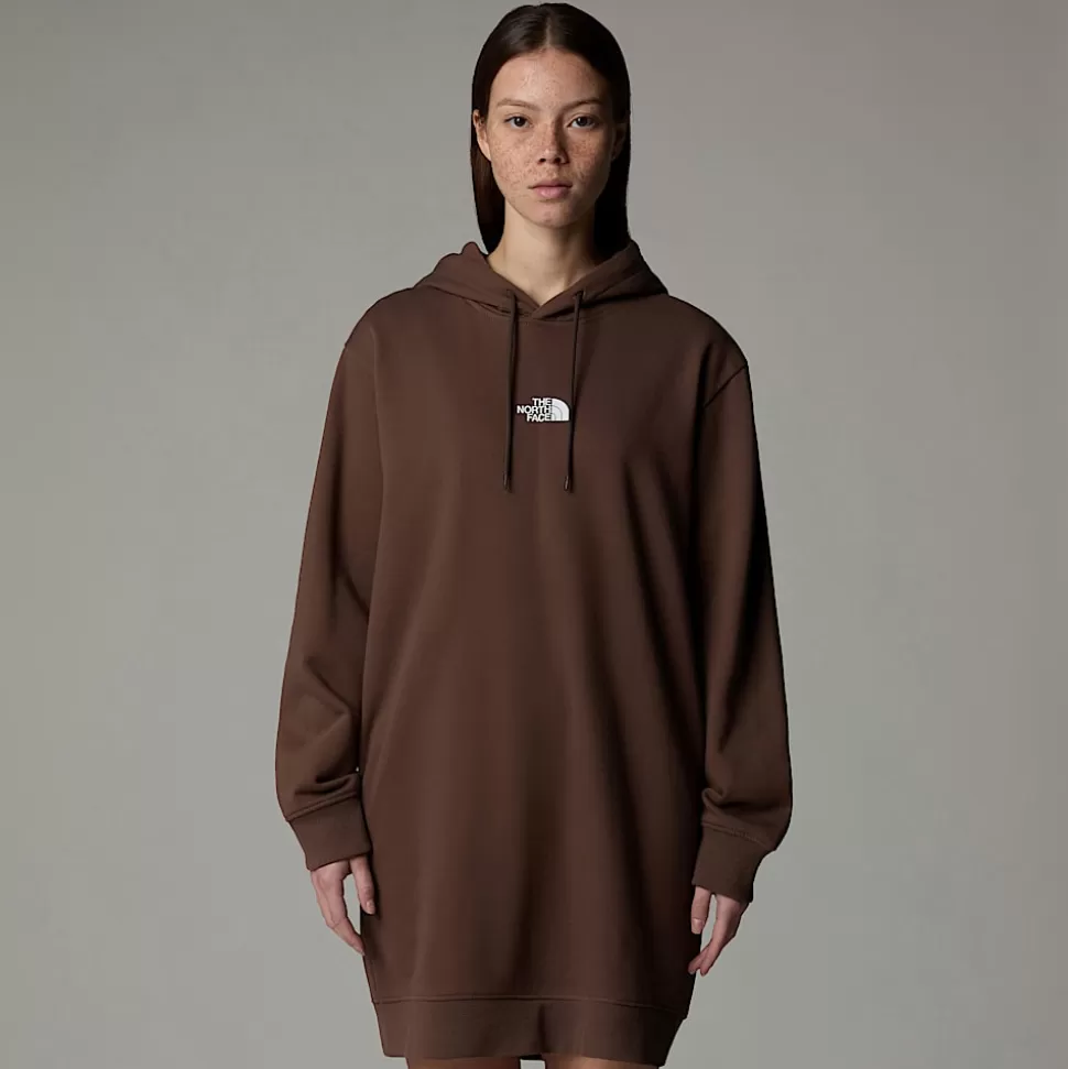 The North Face Vestido Con Capucha Para Mujer - Zumu Smokey Brown Outlet
