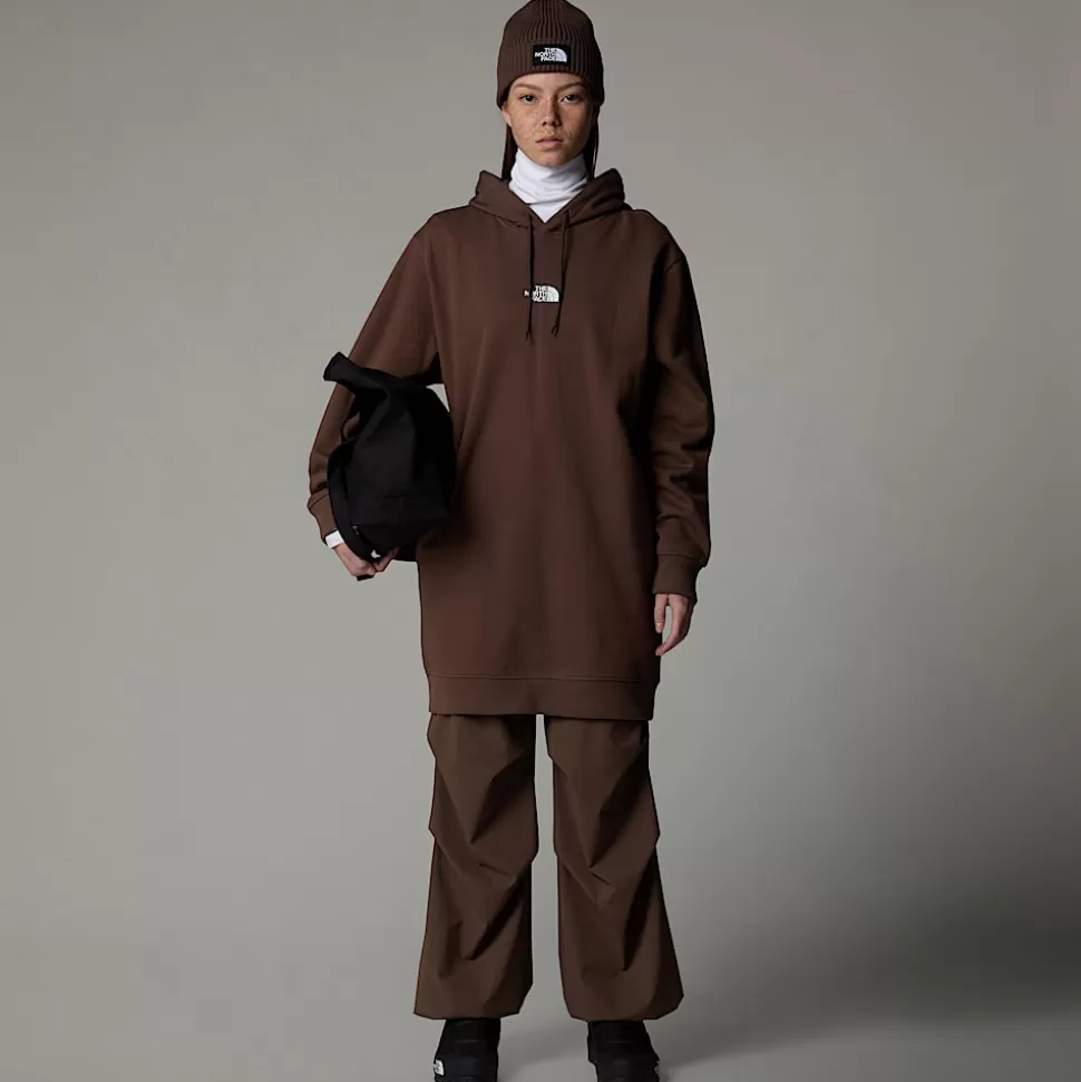 The North Face Vestido Con Capucha Para Mujer - Zumu Smokey Brown Outlet