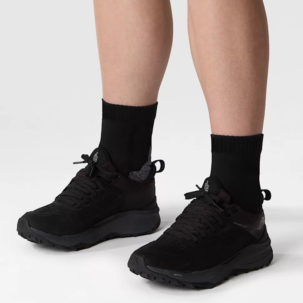 The North Face Zapatillas De Senderismo De Cuero VECTIV™ Exploris II Para Mujer TNF Black-Vanadis Grey Outlet