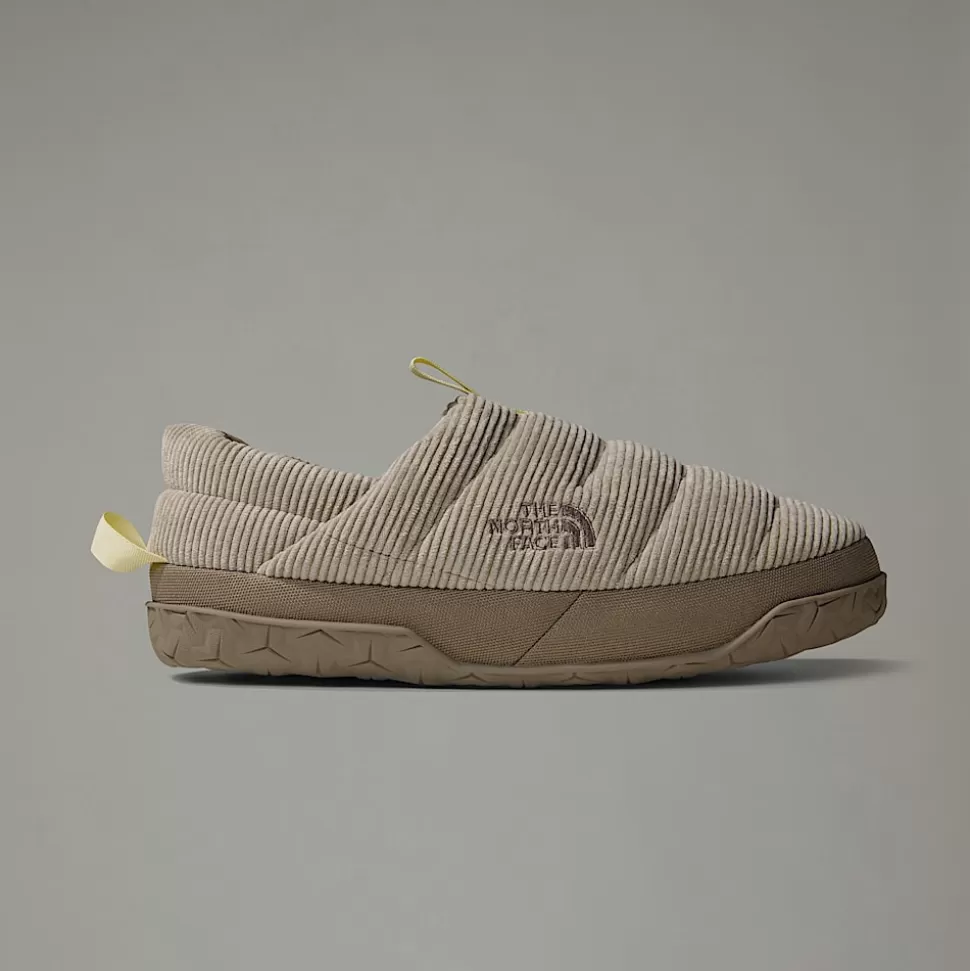 The North Face Zapatillas Urbanas De Pana Nuptse Para Hombre CLAY GREY/CAVERN GREY Hot